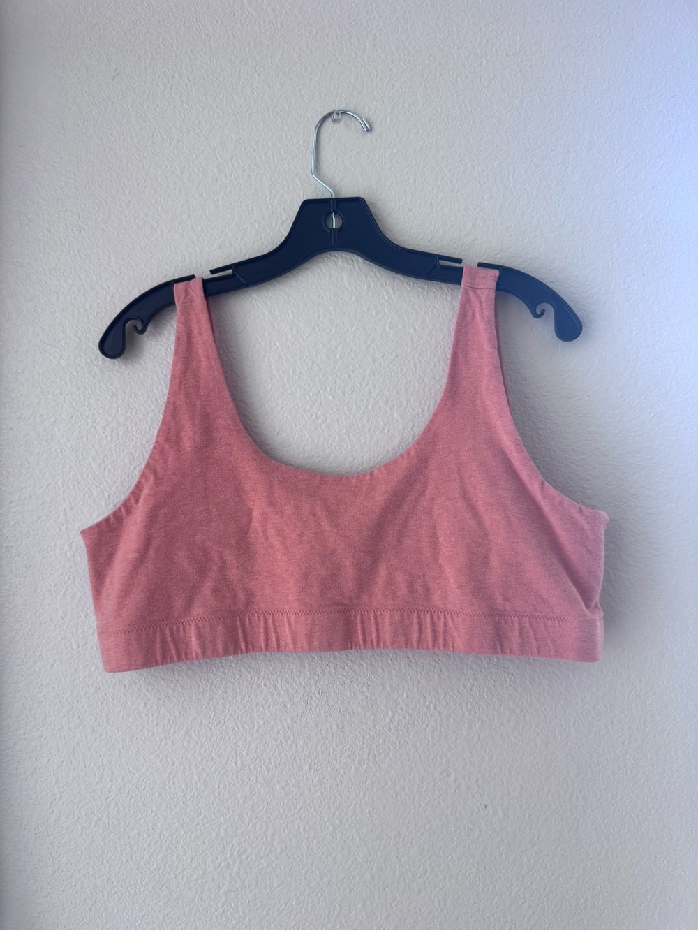 Pact Orange Scoop Neck Bralette XXL